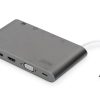 Universal Docking Station, USB-C, 11 Ports, gray