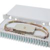 FO splice box, 1U, equipped, 24x SC DX, OM3