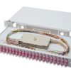 FO splice box, 1U, equipped, 24x SC DX, OM4
