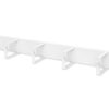 1U cable management panel