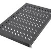 1U fixed shelf for 1000 mm depth racks